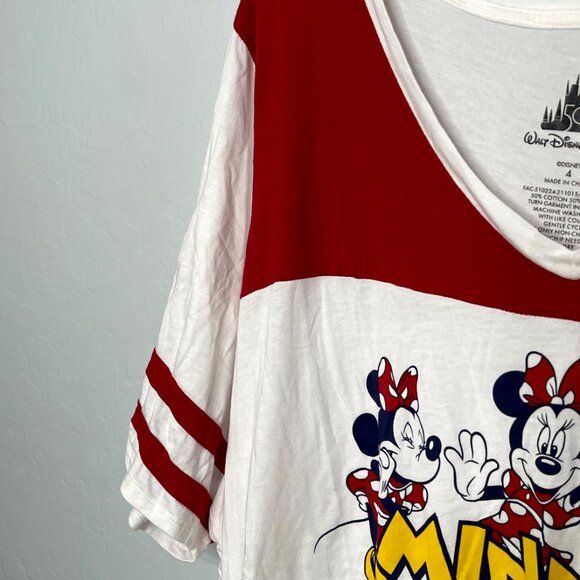 Torrid Vintage Style Minnie Mouse 50th Anniversary Walt Disney World T-Shirt 4X - Picture 7 of 9